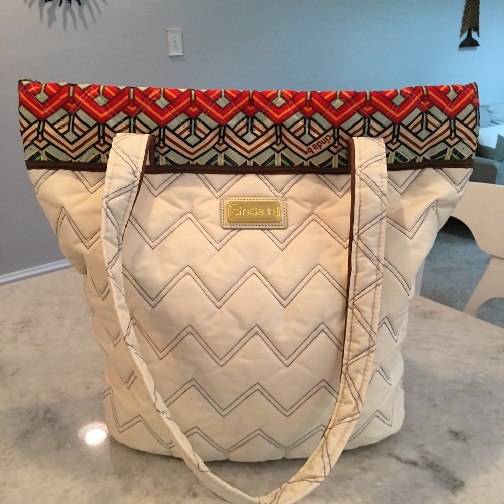 Cinda B Ravinia Ivory Essentials Tote